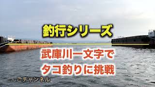 釣行 武庫川一文字でタコ釣り Youtube