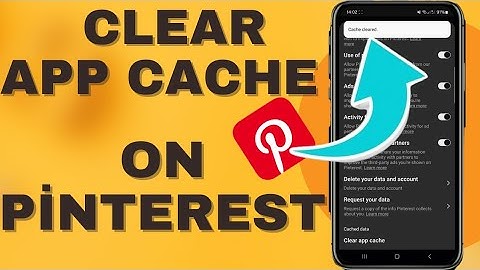 How To Clear The App Cache On Pinterest 2024