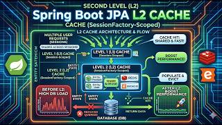 Spring Boot JPA Second Level Cache (L2) Tutorial | Ehcache & Jcache || CodeTav Management