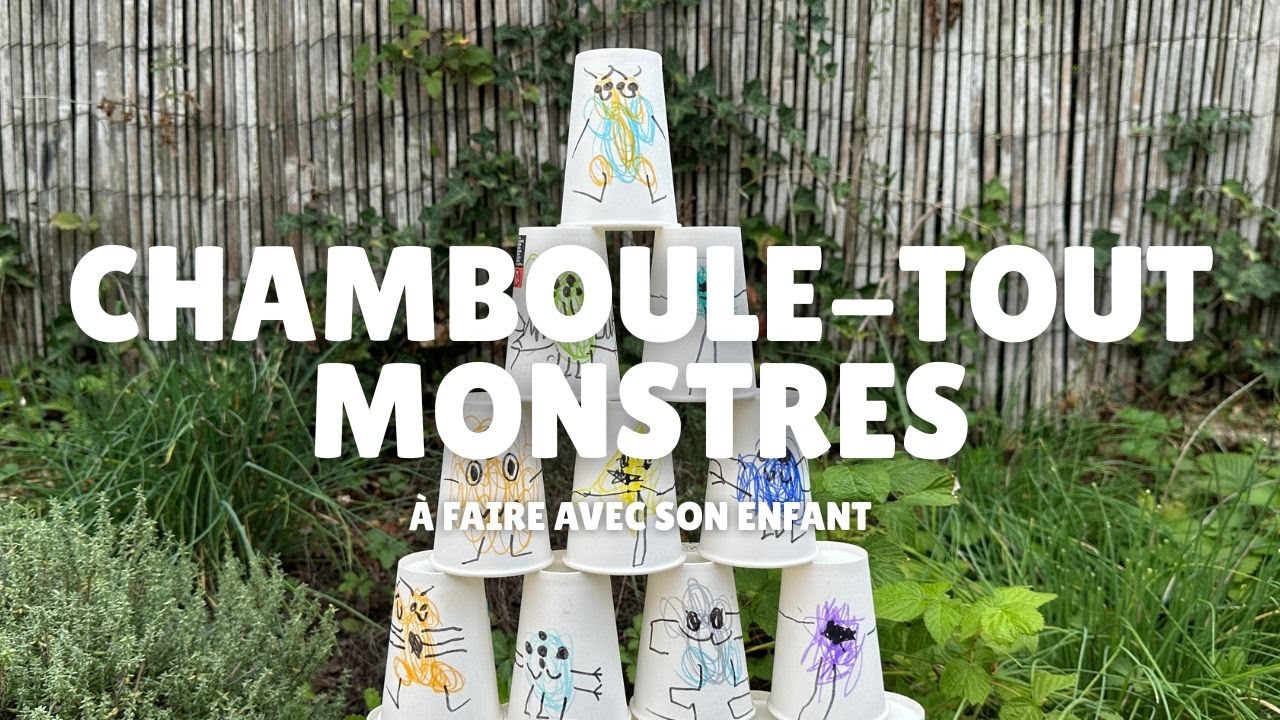 🎯 Fabrique un chamboule-tout maison avec tes enfants !