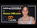 Adding Models to Stable Diffusion: Colab & Locally