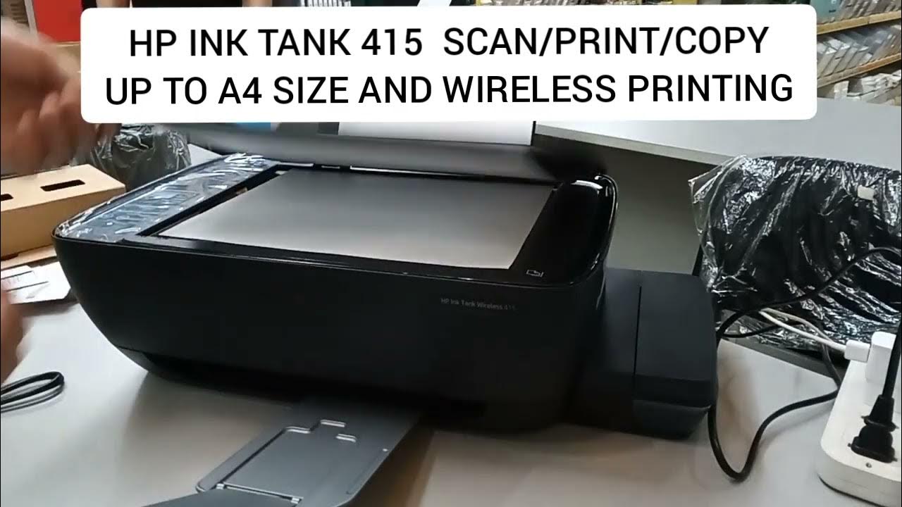 HP ink tank 415 Scan/print/copy up to a4 size and wireless printing Php  7,790.00 