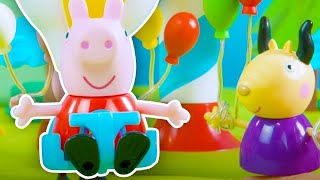 Peppa Pig's Balloon Bonanza | Let's Play With Peppa Pig Toys | @PeppaPigOfficial by Peppa Pig Toy Videos 15,497 views 2 weeks ago 5 minutes, 3 seconds