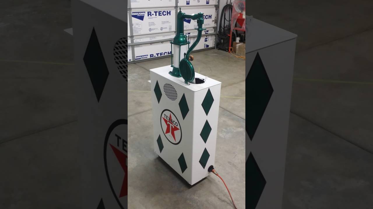Vintage oil pump YouTube