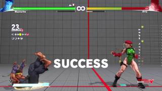 Street Fighter 5 Cammy Trials With Explanations