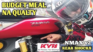 installing KYB REAR SHOCK for NMAX / AEROX // budget friendly na quality shock