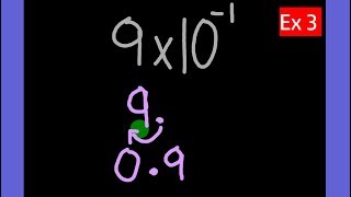 Convert Scientific Notation to Standard (Ex 3)