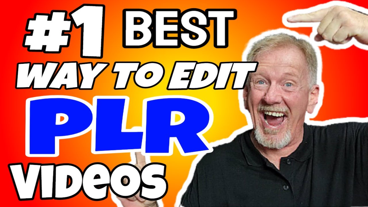 The #1 Best Way To Edit and Rebrand Your PLR Videos - YouTube