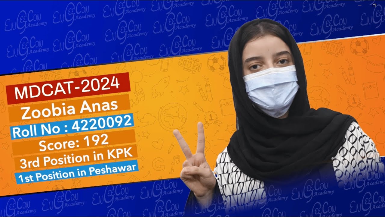 MDCAT 2024 and MDCAT 2023 Toppers