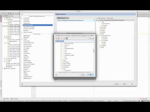 configuring RubyMine to recognize calabash-ios predefined cucumber steps