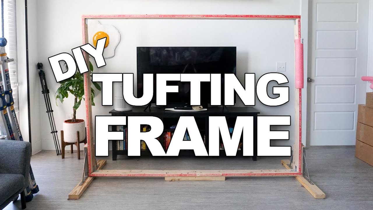 How to Make Rug Tufting Frame (Easily) 