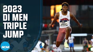 Men&#39;s triple jump final - 2023 NCAA outdoor track and field championships