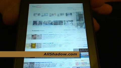 Exlusive: AllShadow.com Video Preview of Skyfire Browser | Pocketnow