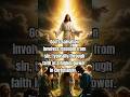 In Christianity, salvation is freedom from sin through faith in a higher power. #godspower #moregod