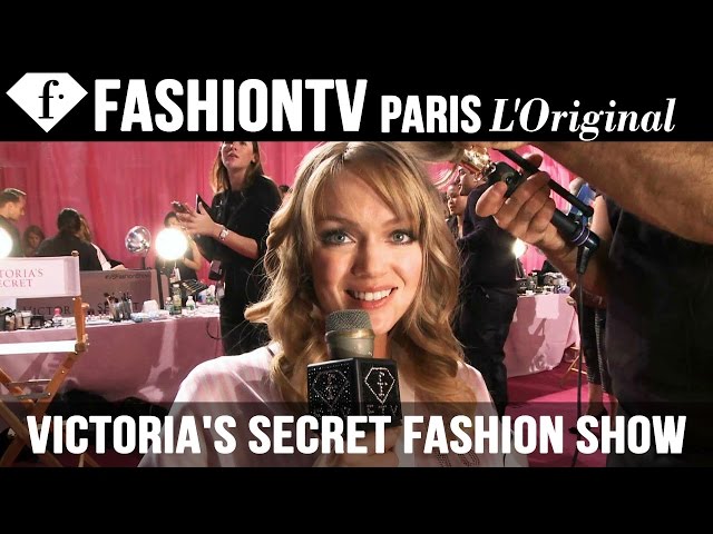 Victoria's Secret Models and Their Fantastic Handbags Swarm Paris