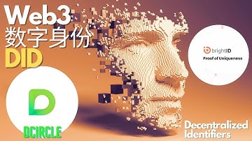 [Eps. 38] WEB3.0中的身份系统DID，目前发展情况如何，有何项目在研？#DID #BrightID #Dcircle社交