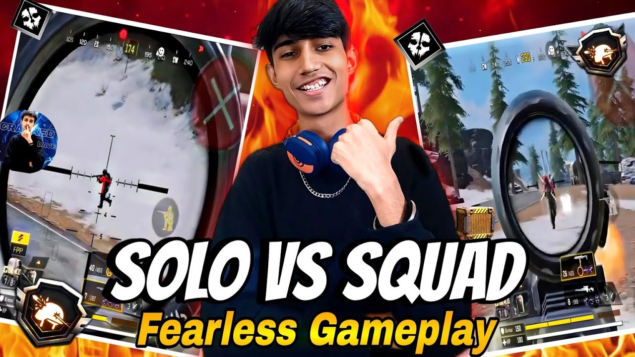 SOLO VS SQUAD ULTIMATE DOMINATION IN CODM 💪🏻 | Match Highlights 