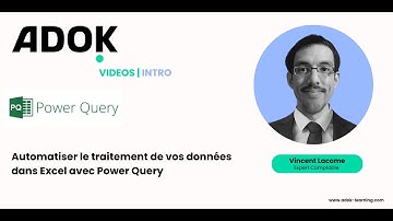 #INTRO: "Automatiser le traitement de vos données dans Excel avec Power Query"
