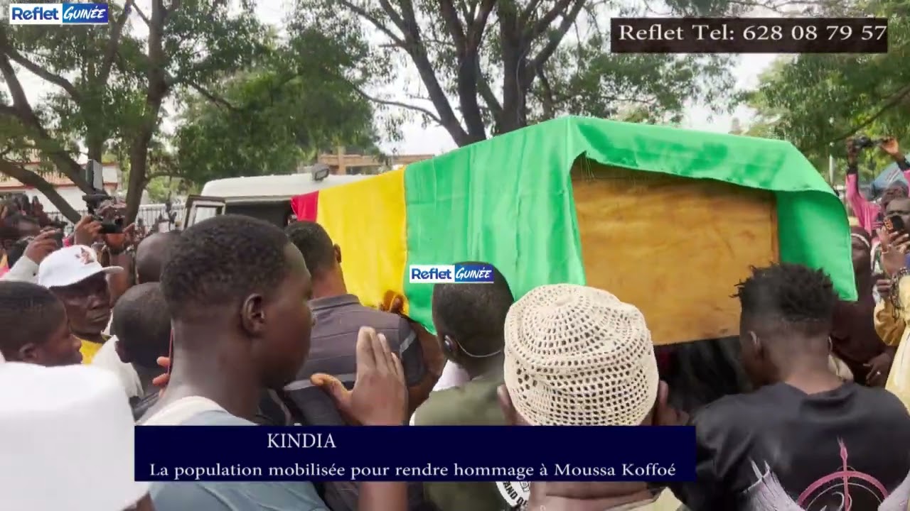 Funérailles de Moussa Koffoé à Kindia: Mamadou Lamine Barry vous fait le résumé