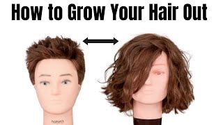 How to Grow out your Hair into a Longer Wavy Hairstyle - TheSalonGuy screenshot 5