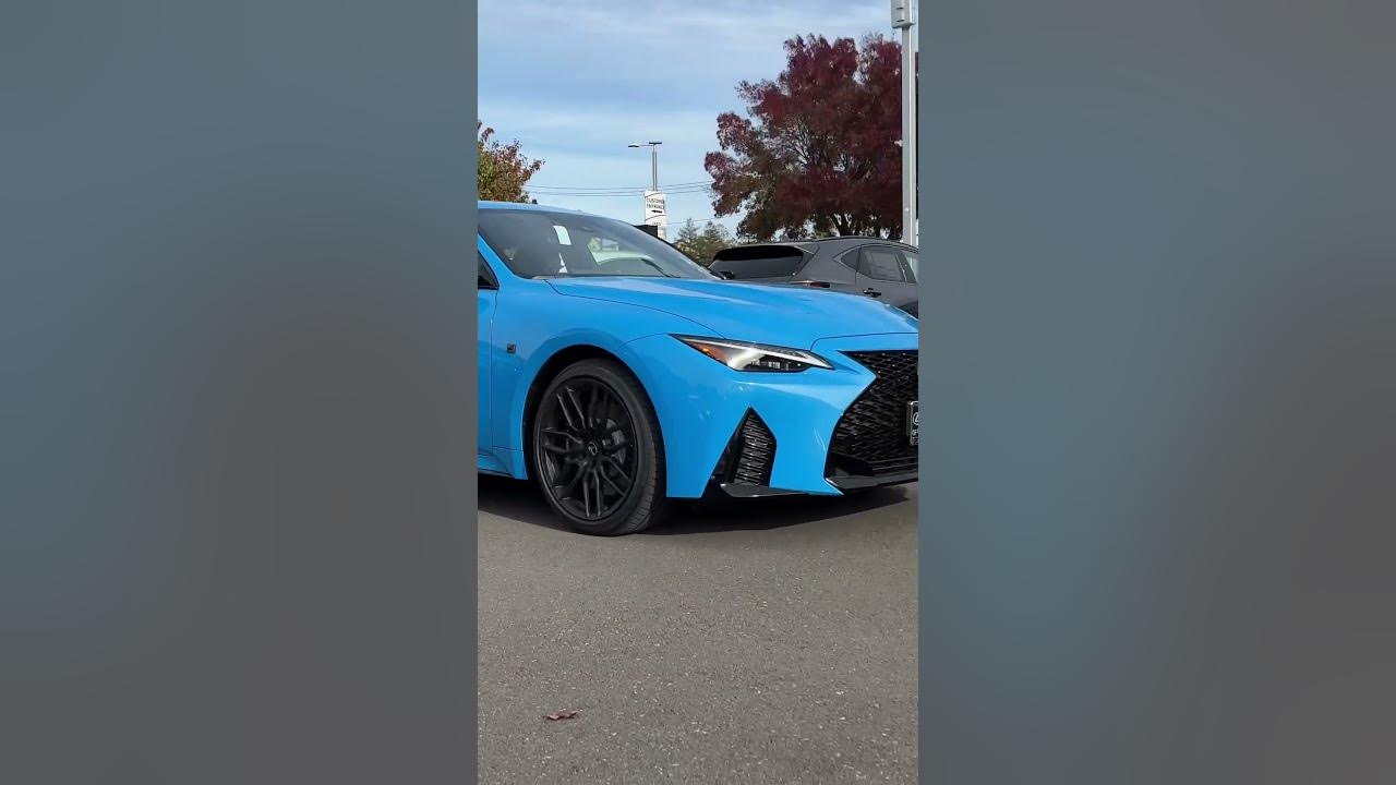 2024 Lexus IS 500 Vector Blue Special Appearance Package Lexus of