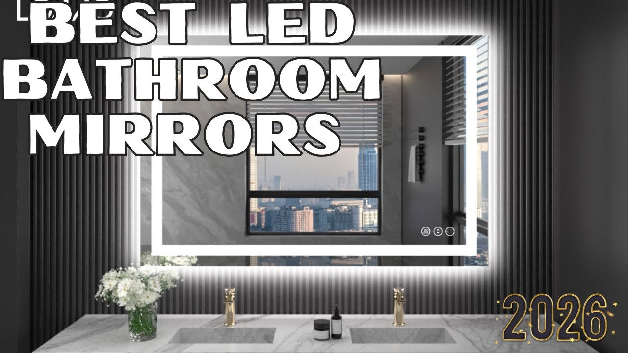 ✨Transform Your Bathroom! Top Smart LED Mirrors That WOW 💡