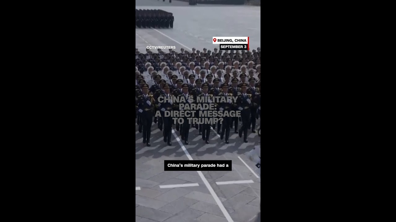China’s military parade: A direct message to Trump?