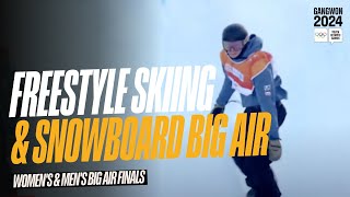 RE-LIVE | Freestyle Skiing + Snowboard  Women's/Men's Big Air | #Gangwon2024