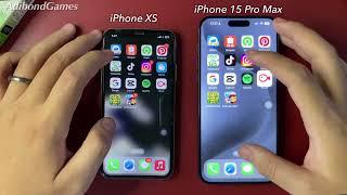 iPhone XS vs iPhone 15 Pro Max