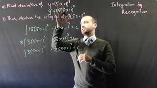 Integration by recognition