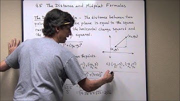 Lesson 9 5  The Distance and Midpoint Formulas