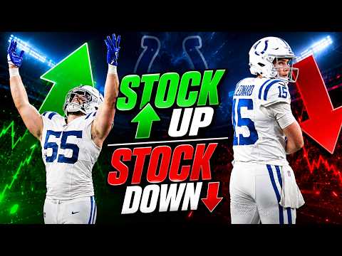 Colts Stock Up & Stock Down After Preseason Week 1: Anthony Richardson, Spencer Shrader & More!