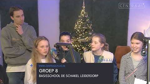 Groep 8 van basisschool De Schakel haalt met kerstmarkt mooie bijdrage op voor Serious Request