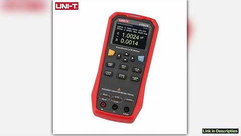 UNIT UT622A UT622C UT622E Digital Capacimeter LCR Meter Capacitor Electronic Components Tester Prem