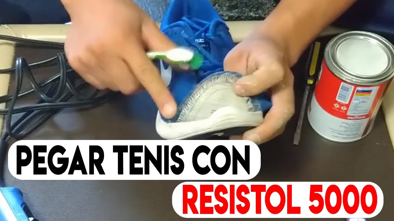 ✓ Como PEGAR mi TENIS fácil y rápido con RESISTOL 5000 