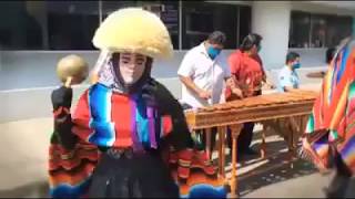marimba parachicos, apoyo al HGR Rafael Pascacio Tuxtla Viva Chiapas