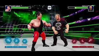 WWE Mayhem - Jerry Lawler vs Triple H Gameplay.