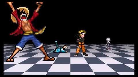 SSF2 MODS: Ruffy/Luffy progress showcase