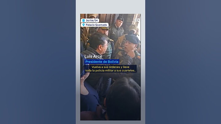 Así fue el fallido golpe de Estado en Bolivia a un año de las elecciones