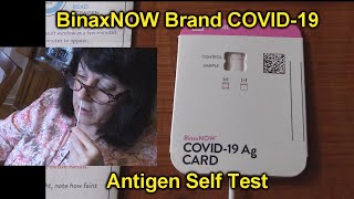 Binaxnow Covid-19 Antigen Self Test Covid Test With 15-Minute Results 2 Tests Included Review