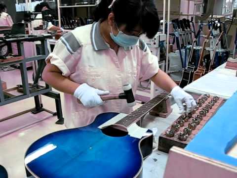 Yamaha Guitar Factory Hangzhou China