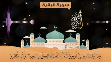 سورة البقرة |الوجه 8 |بصوت أبو بكر الشبراوي من 49 الى 57