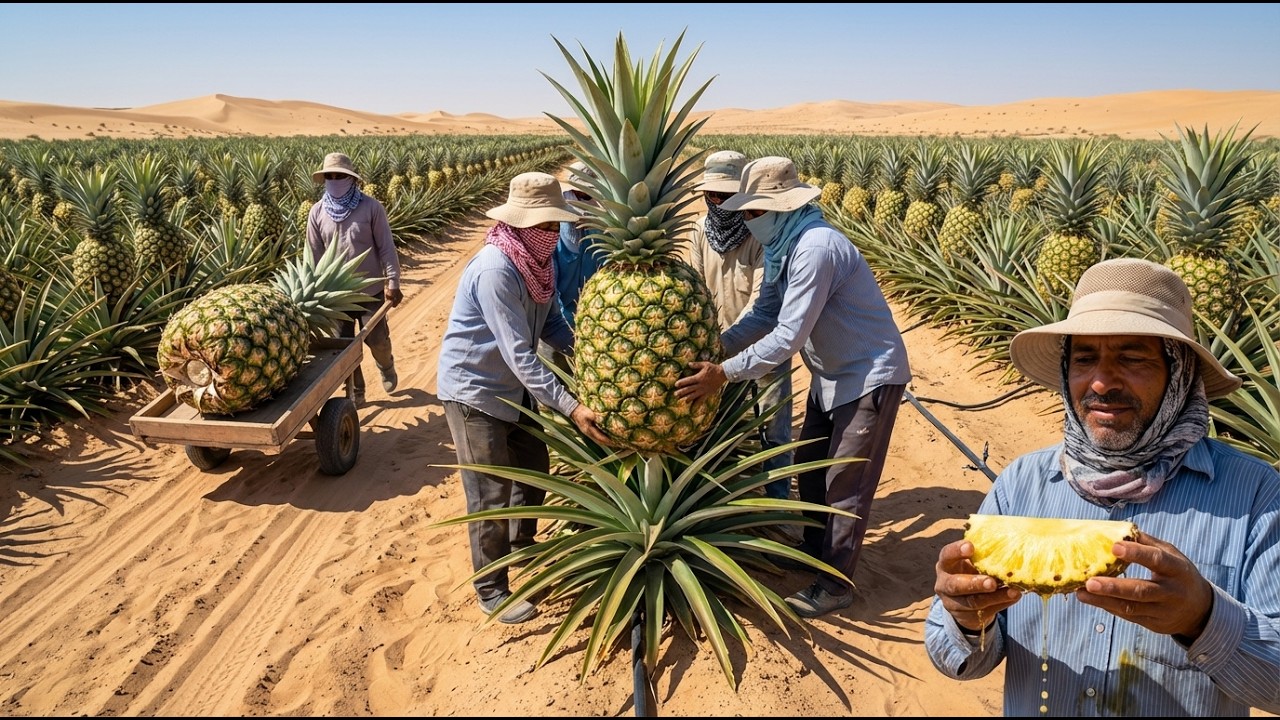 Growing Pineapples in the Desert – A Modern, Sustainable Agricultural Solution
