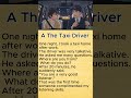 A Taxi Drive Stories | Listenning English Podcast.
