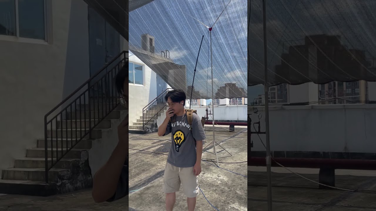 Using Backpack Takes PMR 171 With GH V5 Antenna
