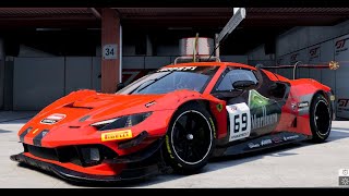 Acc Ferrari Oulton Park GT3 esenior championship race