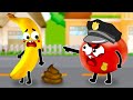 If Doodle Was A Cop || Everyday Fails Of Talkative Food By 24/7 DOODLES