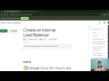 Create an Internal Load Balancer...The Arcade base Camp January 2025 !!