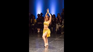 1位　Pro-Oriental solo 部門　:yukimi　： BellyDance　Competition-TheONE-2017　1st place