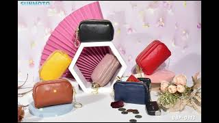 ポーチ 化粧 レディース メンズ 本革 牛革 化粧ポーチ コスメポーチ 小物入れ 3連ファスナー 無地BBP 0313 最新開発